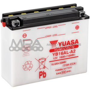 BATERIA YUASA YB16AL-A2 COMBIPACK