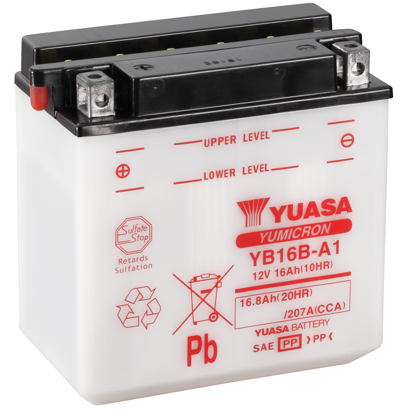 BATERIA YUASA YB16B-A1 COMBIPACK