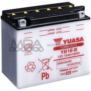 BATERIA YUASA YB16-B COMBIPACK