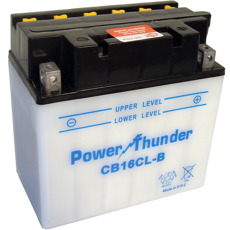BATERIA POWER THUNDER CB16CL-B CON ACIDO