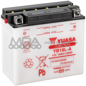 BATERIA YUASA YB18L-A COMBIPACK