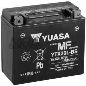 BATERIA YUASA YTX20L-BS