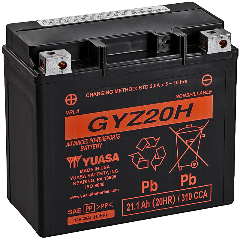 BATERIA YUASA GYZ20H