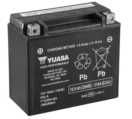 BATERIA YUASA YTX20H-BS