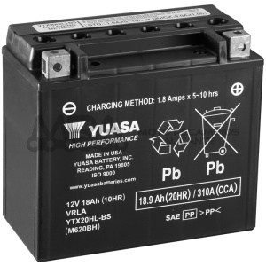 BATERIA YUASA YTX20HL-BS