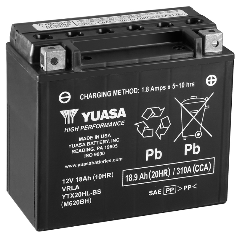BATERIA YUASA YTX20HL-BS