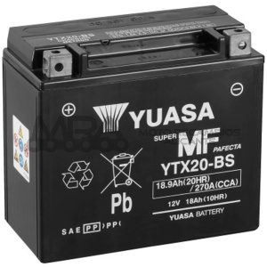 BATERIA YUASA YTX20-BS