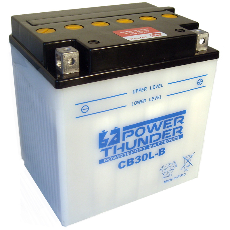 BATERIA POWER THUNDER CB30L-B CON ACIDO