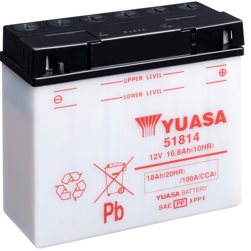 BATERIA YUASA 51814 COMBIPACK