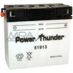BATERIA POWER THUNDER 51913 CON ACIDO