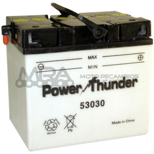 BATERIA POWER THUNDER 53030 CON ACIDO