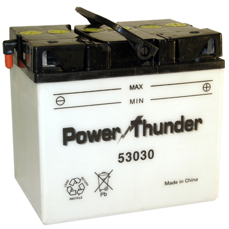 BATERIA POWER THUNDER 53030 CON ACIDO
