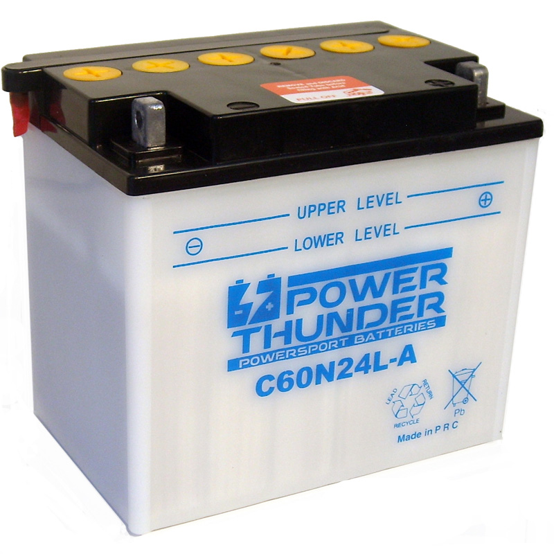 BATERIA POWER THUNDER C60N24L-A CON ACIDO