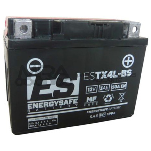 BATERIA ENERGYSAFE ESTX4L-BS 12V/3A