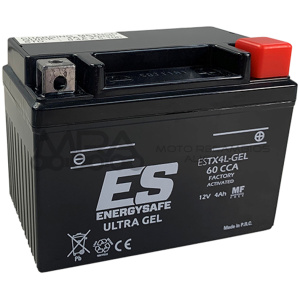 BATERIA ENERGYSAFE ESTX4L-GEL 12V/4AH