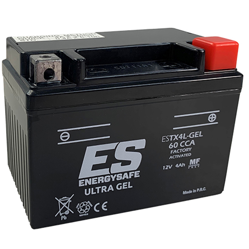 BATERIA ENERGYSAFE ESTX4L-GEL 12V/4AH