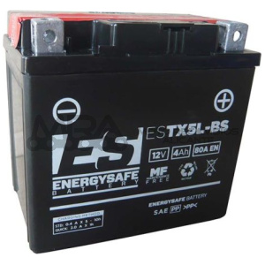 BATERIA ENERGYSAFE ESTX5L-BS 12V/4AH