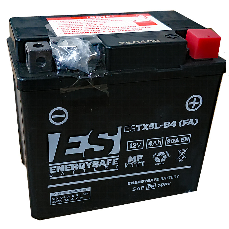 BATERIA ENERGYSAFE ESTX5L-B4 (PRECARGADA)
