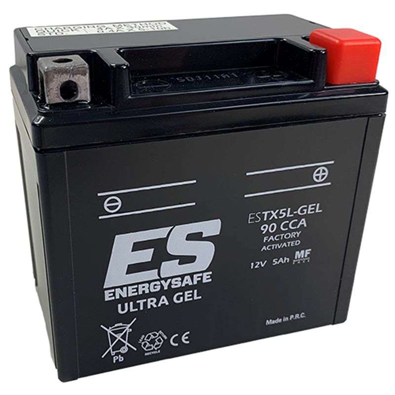 BATERIA ENERGYSAFE ESTX5L-GEL 12V/5AH
