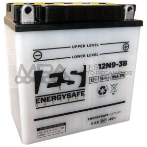 BATERIA ENERGYSAFE ES12N9-3B 12V/9AH