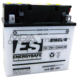 BATERIA ENERGYSAFE ESB16CL-B 12/19AH