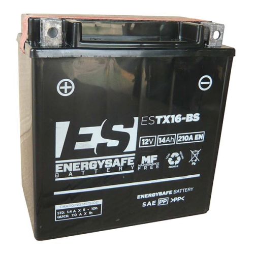 BATERIA ENERGYSAFE ESTX16-BS 12V/14AH