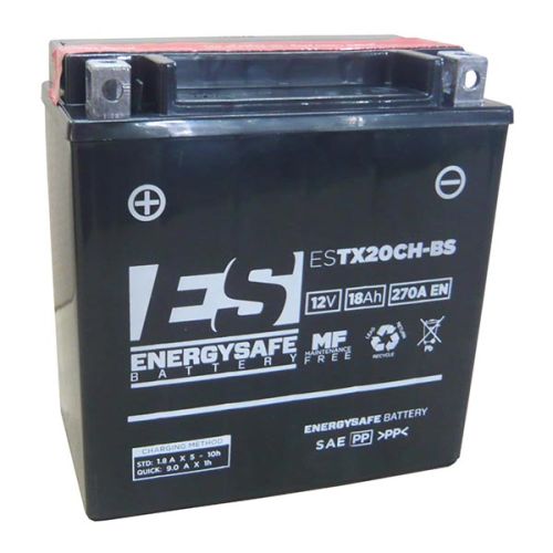 BATERIA ENERGYSAFE ESTX20CH-BS 12V/18AH