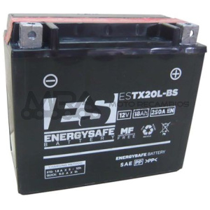 BATERIA ENERGYSAFE ESTX20L-BS 12V/18AH