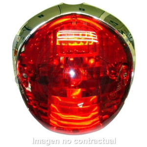 PILOTO POSTERIOR COMPLETO C/ CABLEADO KYMCO YUP 50