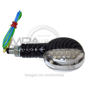 INTERMITENTE MINI BRAZO CORTO CARBONO ( LUZ LED )