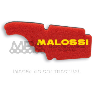 FILTRO AIRE MALOSSI DOUBLE RED SPONGE LIBERTY 125