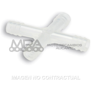 RACORD GASOLINA EN X D.8 MM MALOSSI