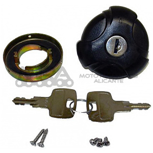 TAPON GASOLINA CON LLAVE DERBIFDS, FDX, RIEJU RS1