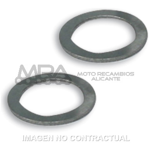 CASQUILLOS ACERO MALOSSI 20X14X1 MM