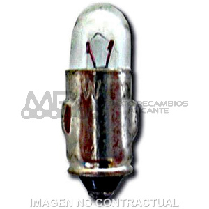 LAMPARA INDICADOR NIVEL GASOLINA BA 7 S 12V 1,2W
