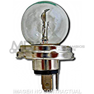 LAMPARA CASQUILLO P 45t 24V   55/50W