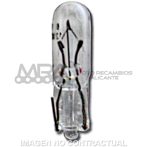 LAMPARA TODO CRISTAL T 5 6V   1,2W