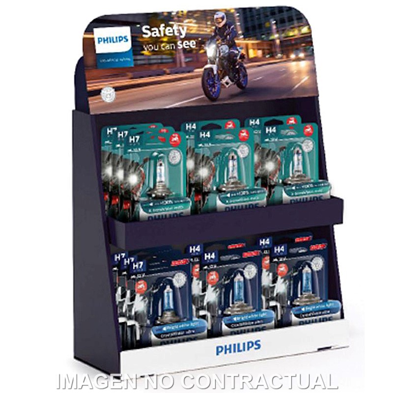 EXPOSITOR PHILIPS X-TREM VISION & CRYSTAL VISION