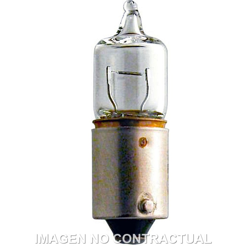 LAMPARA PHILIPS HALOGENA H6 12V 6 W BAX9S