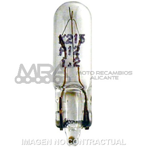 LAMPARA PHILIPS TODO CRISTAL 12V 1.2W T5