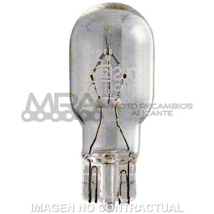 LAMPARA PHILIPS T15 TODO CRISTAL 12V 16W    W16W