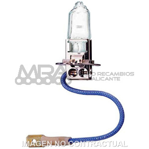 LAMPARA PHILIPS HALOGENA H3 12V 55 W PK22S