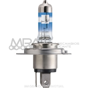 LAMPARA PHILIPS HALOGENA H4 RACING VISION MOTO 12V