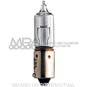 LAMPARA PHILIPS HALOGENA BAY9S 12V 21W