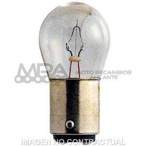 LAMPARA PHILIPS STOP P22 BA15S 12V 15W