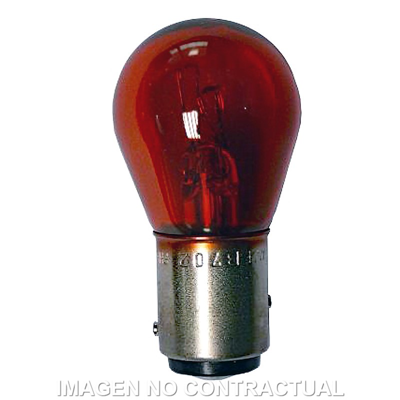 LAMPARA PHILIPS STOP 12V 5/21W BAW15D ROJA