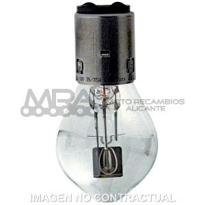 LAMPARA PHILIPS S2 12V 35/35W BA20D CASQ. BOSCH
