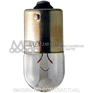 LAMPARA PHILIPS R10W 12V 10W BA15S