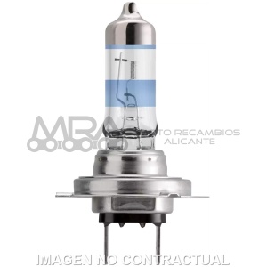 LAMPARA PHILIPS HALOGENA H7 RACING VISION MOTO 12V