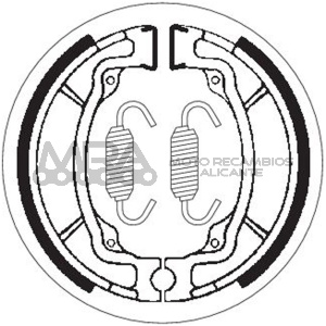 MORDAZA FRENO TRASERO SUZUKI  DR 50 BIG, PUCH COND